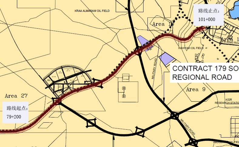 2科威特 公路項目，2016年，公司首次在科威特中標RA259、RA246兩個公路工程，合同總價分別達30.85億元、39.37億元人民幣，刷新了四川路橋海外單體合同記錄。.jpg